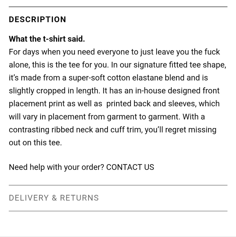 Lazy Oaf Fitted T Shirt L - Picture 3 of 5